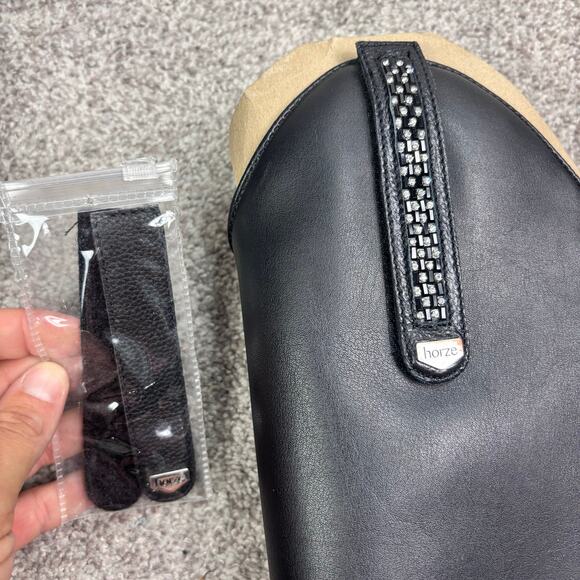 New! Black Horze Verona Women's Tall Field Boots size 40W (us women's 9) - Picture 7 of 15